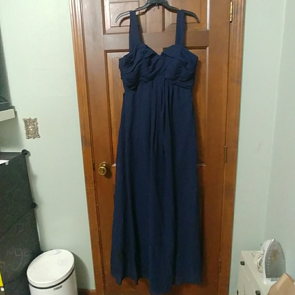 Navy prom/bridesmaid dress